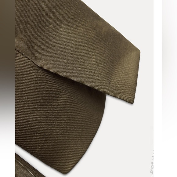 ZARA WOOL BLEND PINSTRIPE JACKET ZW COLLECTION - Picture 10 of 10